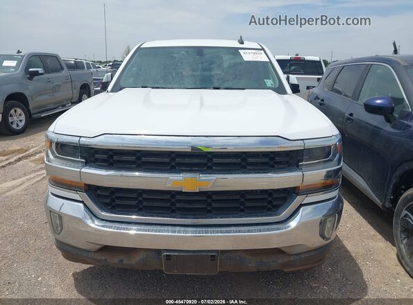 3GCPCREC0JG478087 2018 CHEVROLET SILVERADO Белый Вид задней части салона