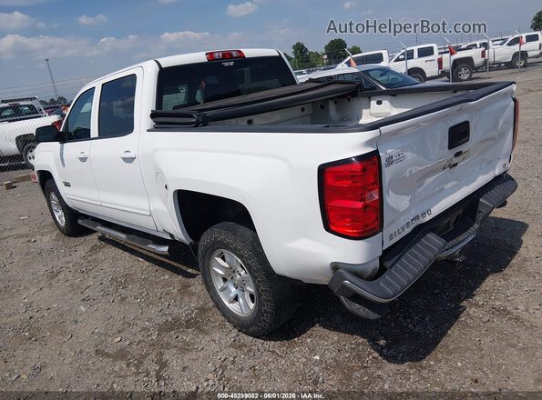 3GCPCREC0JG527689 2018 CHEVROLET SILVERADO White უკანა მარცხენა