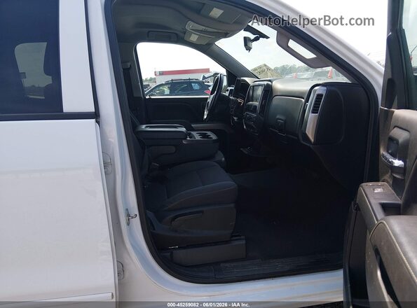 3GCPCREC0JG527689 2018 CHEVROLET SILVERADO White წინა სალონის ხედი