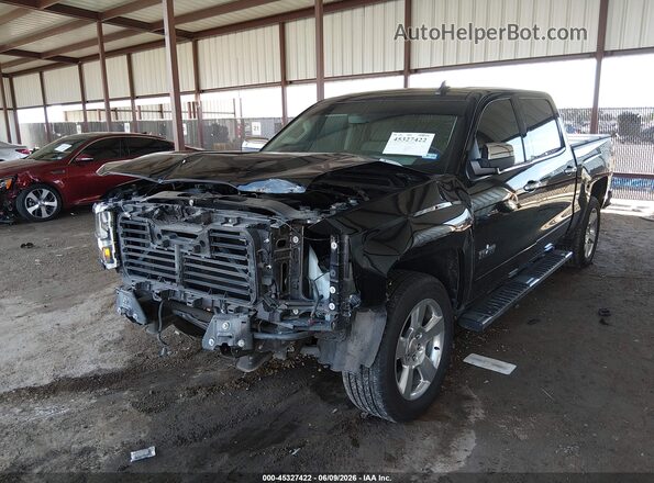3GCPCREC0JG596205 2018 CHEVROLET SILVERADO Black Vista tres cuartos delantera izquierda