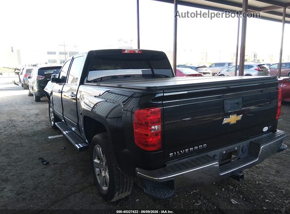 3GCPCREC0JG596205 2018 CHEVROLET SILVERADO Black Trasero izquierdo