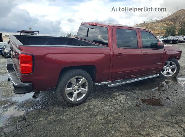 3GCPCREC1HG115498 2017 CHEVROLET SILVERADO Red Задня права чверть