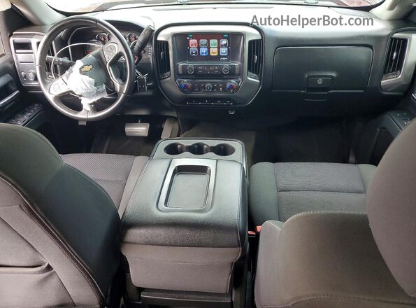 3GCPCREC1HG115498 2017 CHEVROLET SILVERADO Red Вид панелі приладів