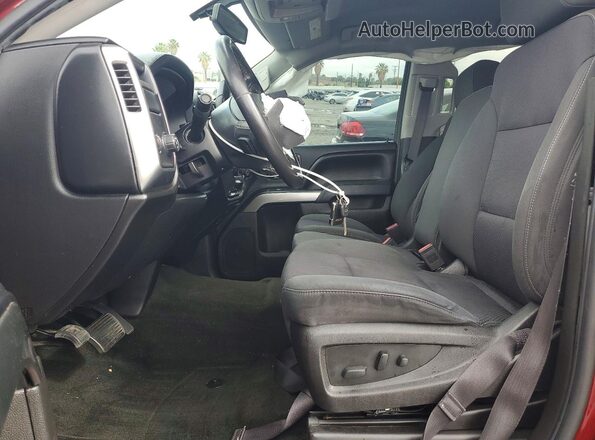 3GCPCREC1HG115498 2017 CHEVROLET SILVERADO Red Вид салону спереду