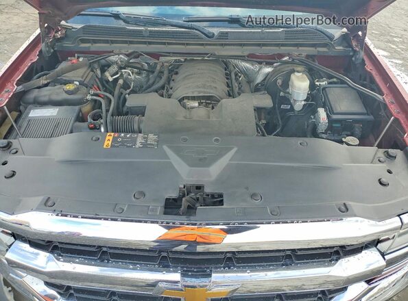 3GCPCREC1HG115498 2017 CHEVROLET SILVERADO Red Вид задньої частини салону
