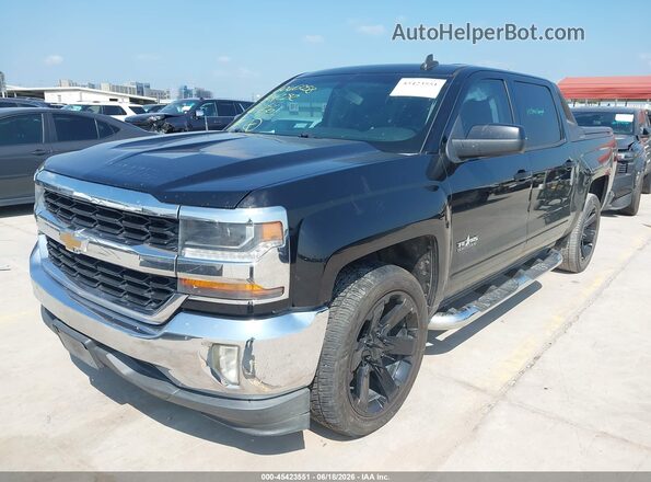3GCPCREC1HG374282 2017 CHEVROLET SILVERADO Black Vista tres cuartos delantera izquierda