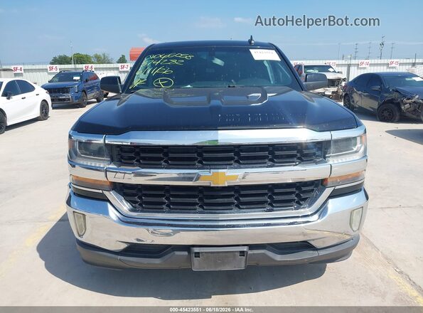 3GCPCREC1HG374282 2017 CHEVROLET SILVERADO Black Vista del cuadro de instrumentos