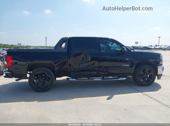 3GCPCREC1HG374282 2017 CHEVROLET SILVERADO Black Vista interior trasera