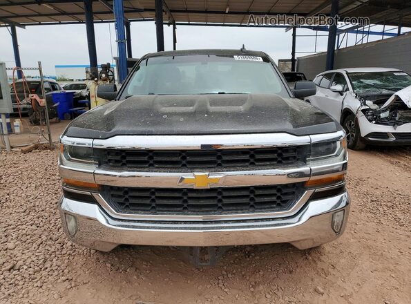 3GCPCREC1JG283664 2018 CHEVROLET SILVERADO Black წინა ხედი