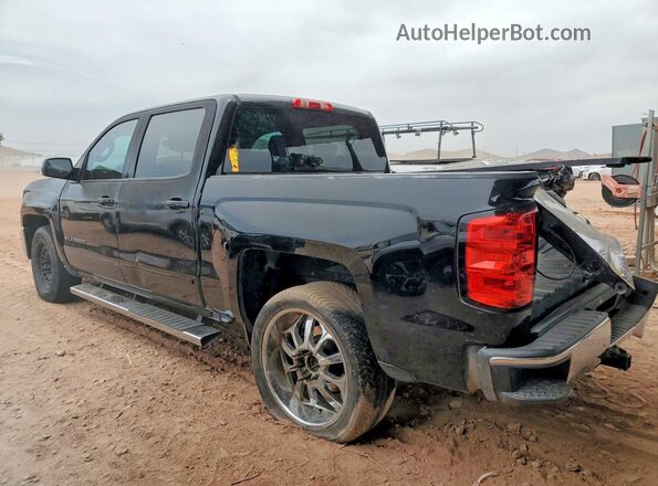 3GCPCREC1JG283664 2018 CHEVROLET SILVERADO Black უკანა მარცხენა