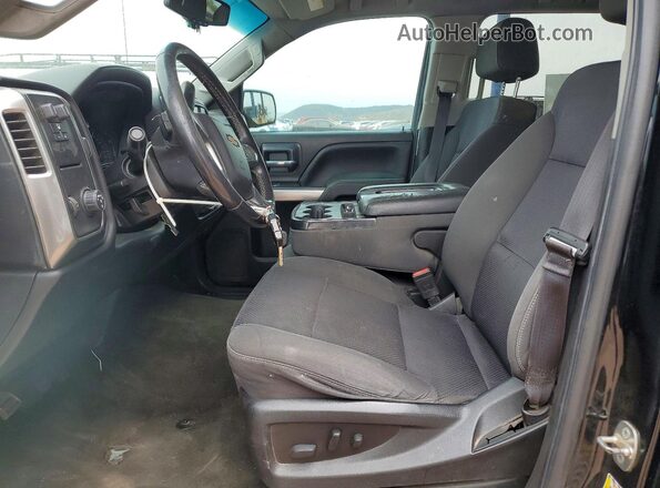 3GCPCREC1JG283664 2018 CHEVROLET SILVERADO Black წინა სალონის ხედი