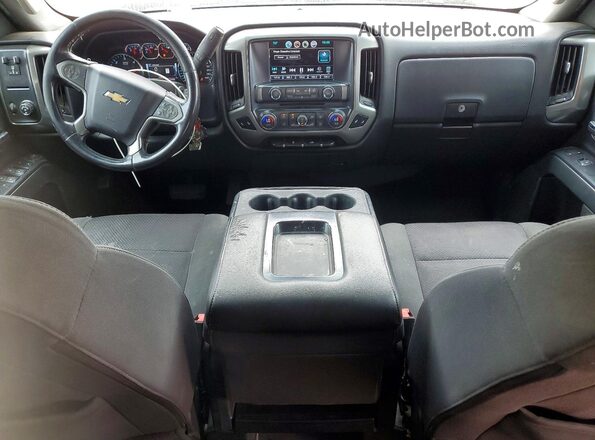 3GCPCREC1JG283664 2018 CHEVROLET SILVERADO Black წინა პანელის ხედი
