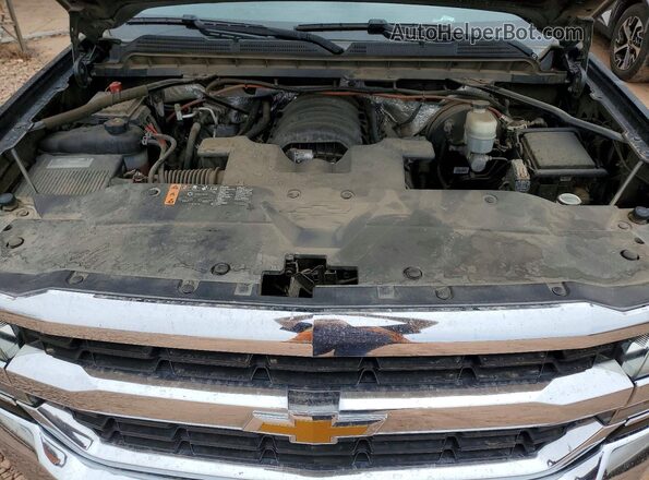 3GCPCREC1JG283664 2018 CHEVROLET SILVERADO Black უკანა სალონის ხედი