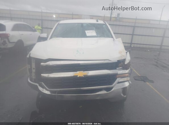 3GCPCREC1JG530195 2018 CHEVROLET SILVERADO White Սարքավորումների վահանակի տեսք