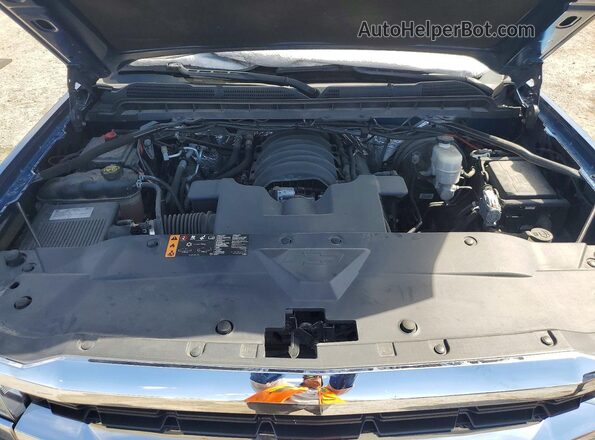 3GCPCREC2HG120449 2017 CHEVROLET SILVERADO Blue Rear interior view