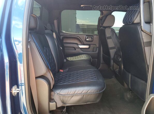 3GCPCREC2HG120449 2017 CHEVROLET SILVERADO Blue Rear seats view