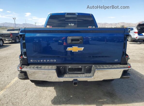 3GCPCREC2HG120449 2017 CHEVROLET SILVERADO Blue Rear view
