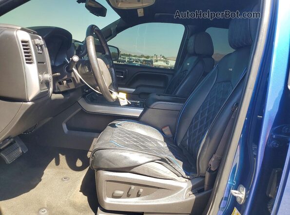 3GCPCREC2HG120449 2017 CHEVROLET SILVERADO Blue Front interior view