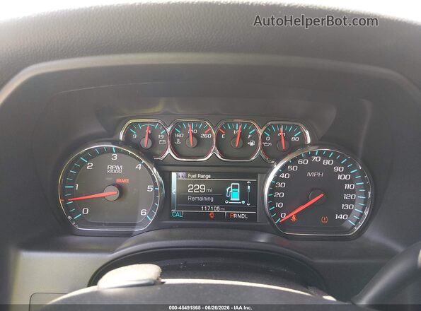 3GCPCREC2HG126980 2017 CHEVROLET SILVERADO Black Widok tylnych siedzeń