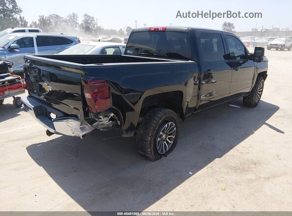 3GCPCREC2HG126980 2017 CHEVROLET SILVERADO Black Tył prawy