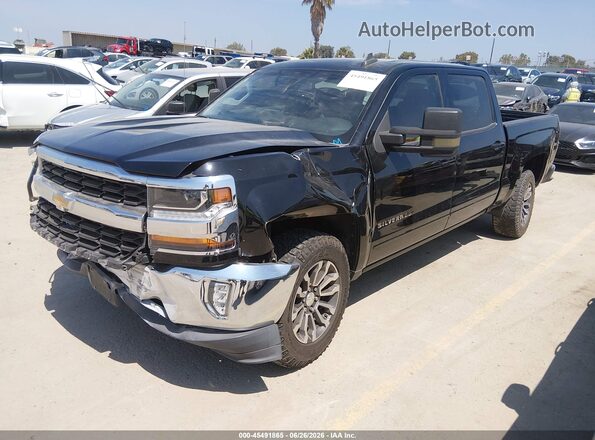 3GCPCREC2HG126980 2017 CHEVROLET SILVERADO Black Przód lewy