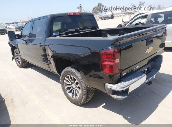 3GCPCREC2HG126980 2017 CHEVROLET SILVERADO Black Tył lewy