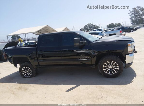 3GCPCREC2HG126980 2017 CHEVROLET SILVERADO Black Widok wnętrza z tyłu
