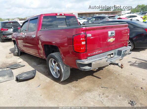 3GCPCREC2JG175604 2018 CHEVROLET SILVERADO Red Հետևի ձախ