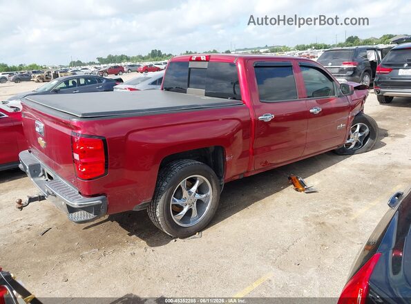 3GCPCREC2JG175604 2018 CHEVROLET SILVERADO Red Հետևի աջ