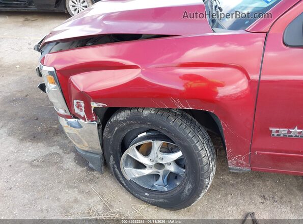 3GCPCREC2JG175604 2018 CHEVROLET SILVERADO Red Դիմացի տեսք