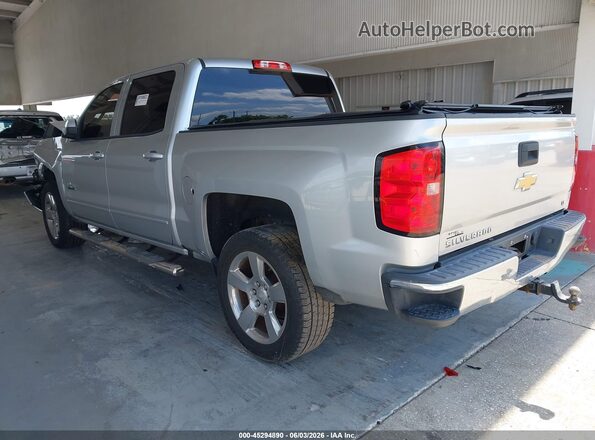 3GCPCREC2JG587327 2018 CHEVROLET SILVERADO Silver უკანა მარცხენა