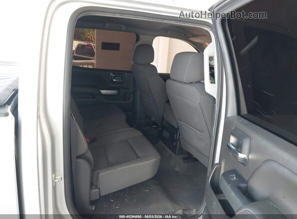 3GCPCREC2JG587327 2018 CHEVROLET SILVERADO Silver VIN კოდის სტიკერის ხედი