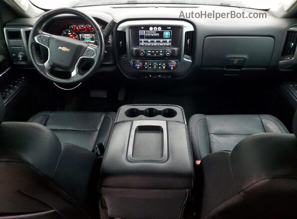 3GCPCREC3GG379840 2016 CHEVROLET SILVERADO Белый Вид панели приборов