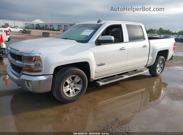 3GCPCREC3HG181163 2017 CHEVROLET SILVERADO White წინა მარცხენა ხედი სამი მეოთხედიდან
