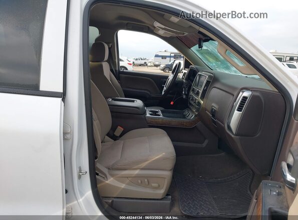 3GCPCREC3HG181163 2017 CHEVROLET SILVERADO White წინა სალონის ხედი