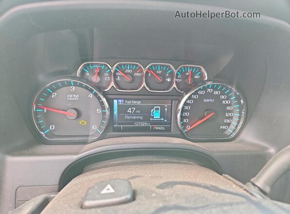 3GCPCREC3HG269937 2017 CHEVROLET SILVERADO Black Սարքավորումների վահանակի տեսք