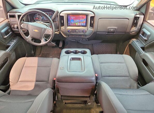 3GCPCREC3HG269937 2017 CHEVROLET SILVERADO Black Առջևի վահանակի տեսք