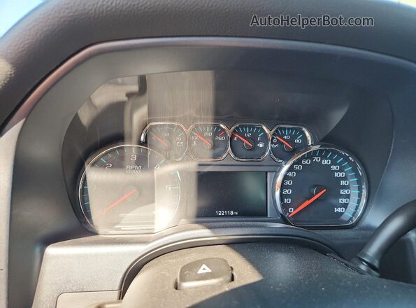 3GCPCREC4HG188428 2017 CHEVROLET SILVERADO Gray Սարքավորումների վահանակի տեսք