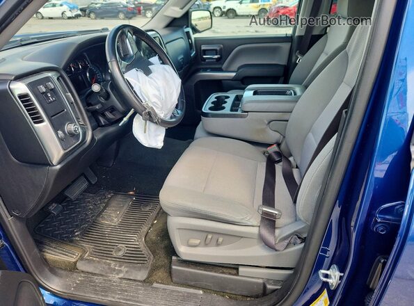 3GCPCREC4HG430327 2017 CHEVROLET SILVERADO Blue Vista interior delantera