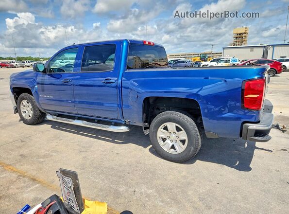 3GCPCREC4HG430327 2017 CHEVROLET SILVERADO Blue Trasero izquierdo