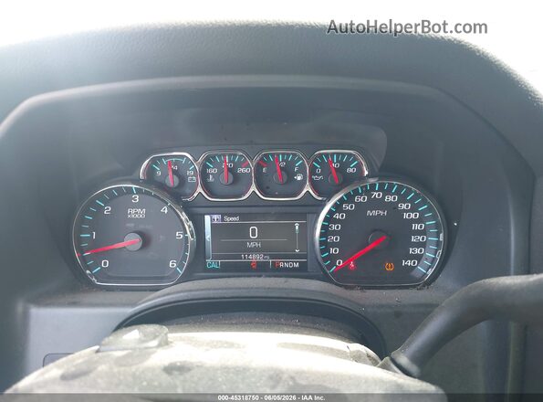 3GCPCREC5GG242060 2016 CHEVROLET SILVERADO Black Հետևի նստատեղերի տեսք