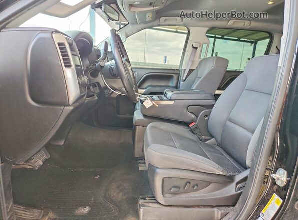3GCPCREC5GG277181 2016 CHEVROLET SILVERADO Black წინა სალონის ხედი