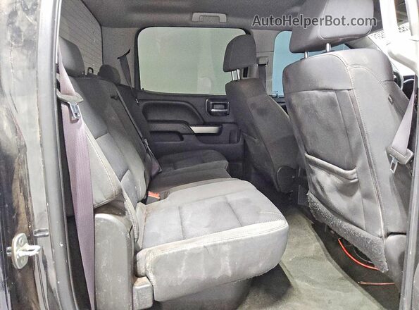 3GCPCREC5HG252928 2017 CHEVROLET SILVERADO Black Vista de los asientos traseros