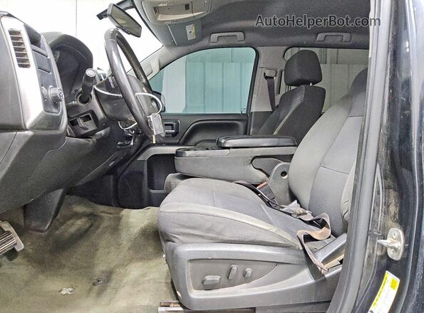 3GCPCREC5HG252928 2017 CHEVROLET SILVERADO Black Vista interior delantera
