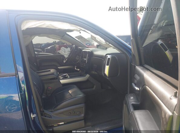 3GCPCREC5HG331340 2017 CHEVROLET SILVERADO Blue Widok wnętrza z przodu