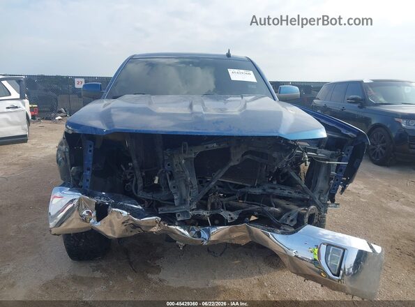 3GCPCREC5HG331340 2017 CHEVROLET SILVERADO Blue Widok zestawu wskaźników