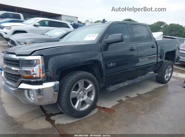 3GCPCREC5JG635628 2018 CHEVROLET SILVERADO Black Front left