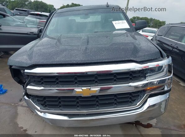 3GCPCREC5JG635628 2018 CHEVROLET SILVERADO Black Instrument cluster view