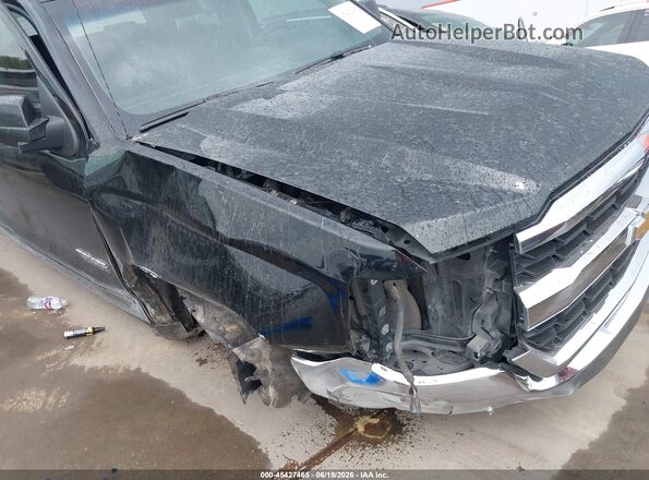 3GCPCREC5JG635628 2018 CHEVROLET SILVERADO Black Front view