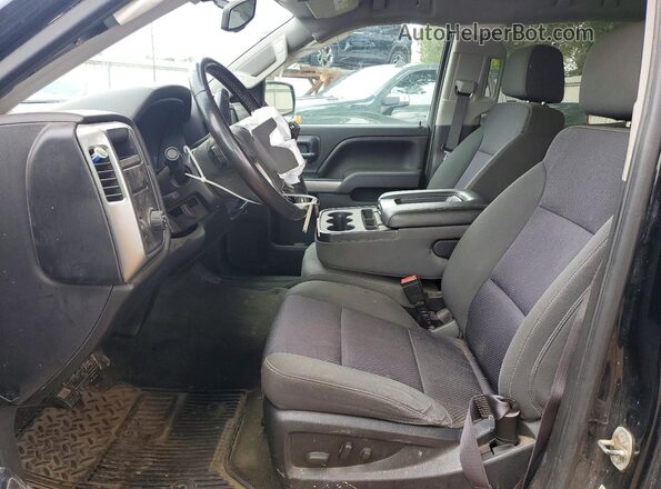 3GCPCREC6GG148981 2016 CHEVROLET SILVERADO Black Вид салону спереду